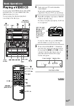 Preview for 11 page of Sony MHC-VX5 Operating Instructions Manual