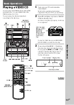 Предварительный просмотр 11 страницы Sony MHC-VX5 Operating Instructions Manual