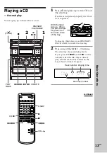 Предварительный просмотр 13 страницы Sony MHC-VX5 Operating Instructions Manual