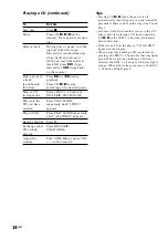 Preview for 14 page of Sony MHC-VX5 Operating Instructions Manual