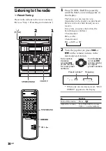 Предварительный просмотр 16 страницы Sony MHC-VX5 Operating Instructions Manual