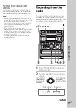 Предварительный просмотр 17 страницы Sony MHC-VX5 Operating Instructions Manual