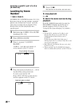 Предварительный просмотр 28 страницы Sony MHC-VX5 Operating Instructions Manual