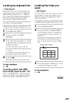 Предварительный просмотр 29 страницы Sony MHC-VX5 Operating Instructions Manual