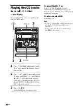 Предварительный просмотр 34 страницы Sony MHC-VX5 Operating Instructions Manual