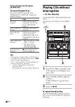 Preview for 36 page of Sony MHC-VX5 Operating Instructions Manual