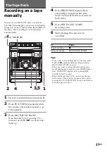 Предварительный просмотр 37 страницы Sony MHC-VX5 Operating Instructions Manual