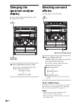 Предварительный просмотр 44 страницы Sony MHC-VX5 Operating Instructions Manual