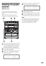 Предварительный просмотр 45 страницы Sony MHC-VX5 Operating Instructions Manual