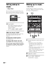 Preview for 48 page of Sony MHC-VX5 Operating Instructions Manual