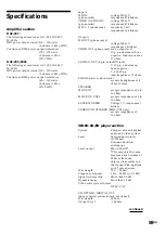 Предварительный просмотр 59 страницы Sony MHC-VX5 Operating Instructions Manual