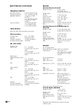 Preview for 60 page of Sony MHC-VX5 Operating Instructions Manual