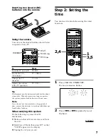 Предварительный просмотр 7 страницы Sony MHC-VX55 Operating Instructions Manual