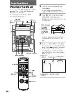 Предварительный просмотр 10 страницы Sony MHC-VX55 Operating Instructions Manual