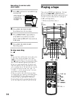 Предварительный просмотр 16 страницы Sony MHC-VX55 Operating Instructions Manual