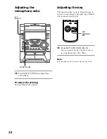 Preview for 20 page of Sony MHC-VX55 Operating Instructions Manual