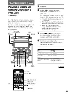 Preview for 21 page of Sony MHC-VX55 Operating Instructions Manual