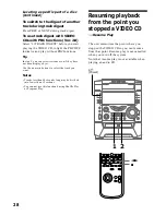 Предварительный просмотр 28 страницы Sony MHC-VX55 Operating Instructions Manual