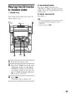 Preview for 31 page of Sony MHC-VX55 Operating Instructions Manual