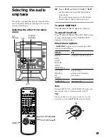 Preview for 39 page of Sony MHC-VX55 Operating Instructions Manual