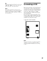 Предварительный просмотр 47 страницы Sony MHC-VX55 Operating Instructions Manual