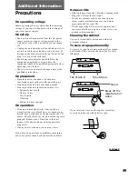 Preview for 49 page of Sony MHC-VX55 Operating Instructions Manual