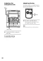 Preview for 22 page of Sony MHC-VX88 Operating Instructions Manual