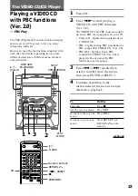 Preview for 23 page of Sony MHC-VX88 Operating Instructions Manual