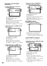 Предварительный просмотр 26 страницы Sony MHC-VX88 Operating Instructions Manual