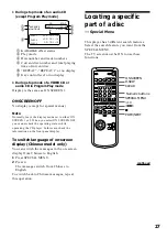 Предварительный просмотр 27 страницы Sony MHC-VX88 Operating Instructions Manual