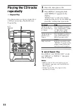 Preview for 32 page of Sony MHC-VX88 Operating Instructions Manual