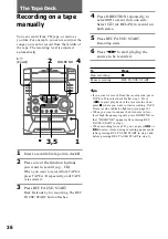 Preview for 36 page of Sony MHC-VX88 Operating Instructions Manual