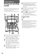 Preview for 44 page of Sony MHC-VX88 Operating Instructions Manual