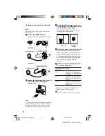 Предварительный просмотр 8 страницы Sony MHC-VX888 Operating Instructions Manual