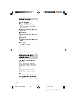 Предварительный просмотр 10 страницы Sony MHC-VX888 Operating Instructions Manual