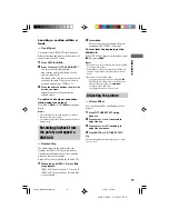 Предварительный просмотр 17 страницы Sony MHC-VX888 Operating Instructions Manual