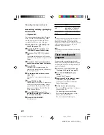 Предварительный просмотр 22 страницы Sony MHC-VX888 Operating Instructions Manual