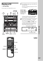 Предварительный просмотр 15 страницы Sony MHC-VX90AV Operating Instructions Manual