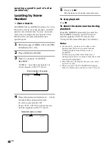 Preview for 30 page of Sony MHC-VX90AV Operating Instructions Manual