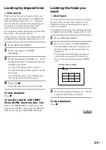 Предварительный просмотр 31 страницы Sony MHC-VX90AV Operating Instructions Manual