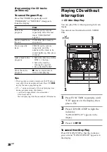 Preview for 38 page of Sony MHC-VX90AV Operating Instructions Manual