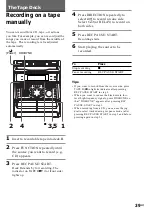 Предварительный просмотр 39 страницы Sony MHC-VX90AV Operating Instructions Manual