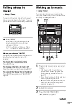 Preview for 51 page of Sony MHC-VX90AV Operating Instructions Manual