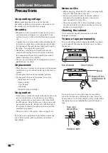 Предварительный просмотр 58 страницы Sony MHC-VX90AV Operating Instructions Manual