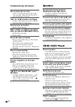 Preview for 60 page of Sony MHC-VX90AV Operating Instructions Manual