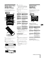 Preview for 9 page of Sony MHC-W55 Operating Instructions Manual