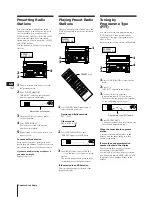 Preview for 12 page of Sony MHC-W55 Operating Instructions Manual