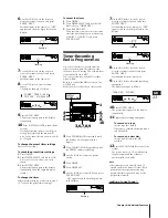 Preview for 23 page of Sony MHC-W55 Operating Instructions Manual