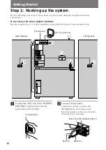 Preview for 4 page of Sony MHC-W550 Operating Instructions Manual