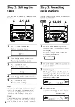 Preview for 6 page of Sony MHC-W550 Operating Instructions Manual